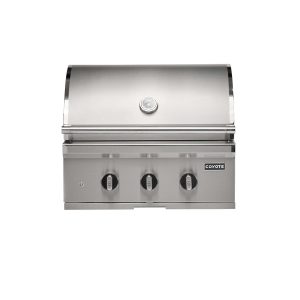 Coyote SL-Series 30-in 2-Burner  Built-In Propane Grill w/ Sear Burner, Rotisserie, & Safety Valve -  C3SL30LP