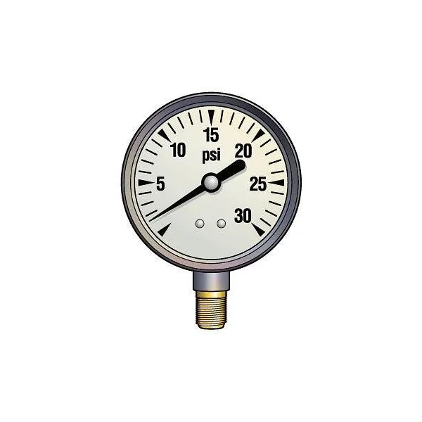 Hurricane Products 0-60 PSI Pressure Gauge - SG2-60