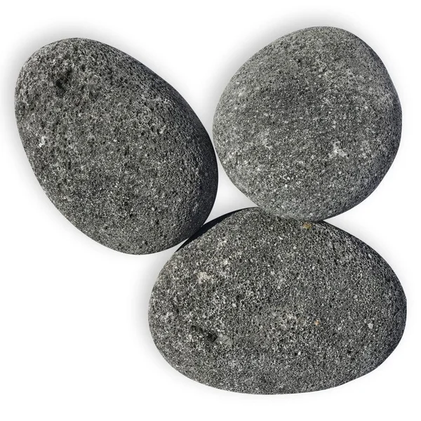 BBQGuys Signature Extra Large Gray Tumbled Lava Stone - 10 Lbs