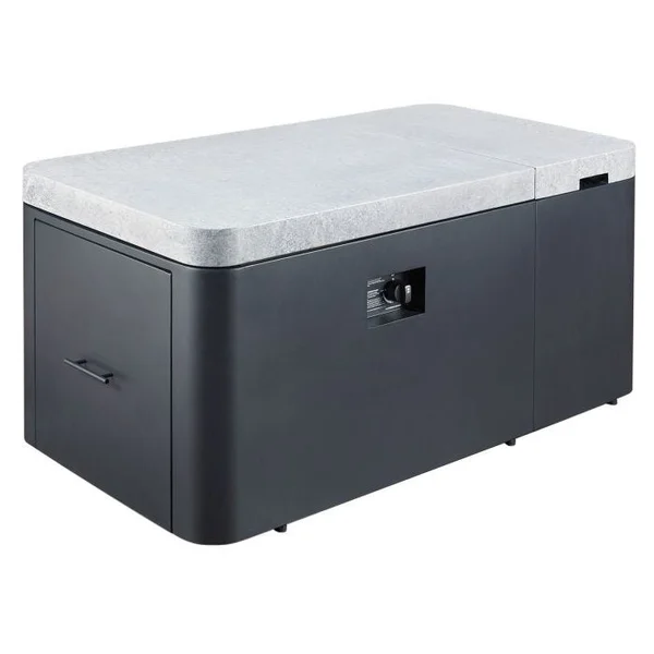 48" x 24" Functional Fire Pit - Fire & Ice Combo