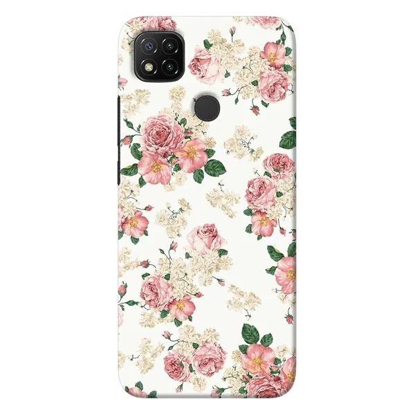 Flowers Redmi 9 Back Cover