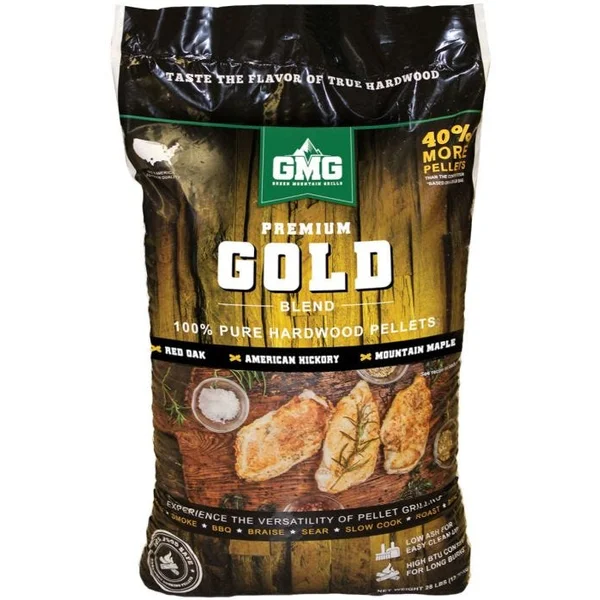 Green Mountain Grills Premium Gold Blend Pellets - 28lbs