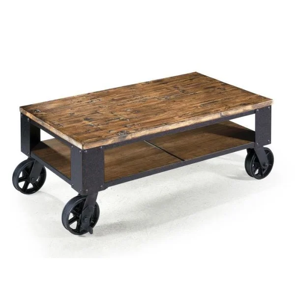Pinebrook Coffee Table - Distressed Natural Pine