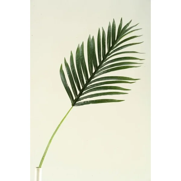 Faux Hawaiian Palm In Grey Urn