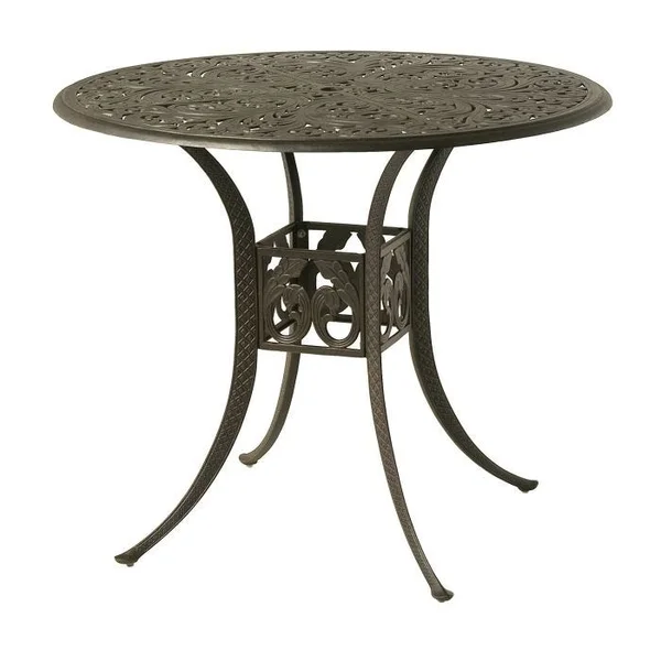 Chateau 42" Round Bar Height Table - Desert Bronze