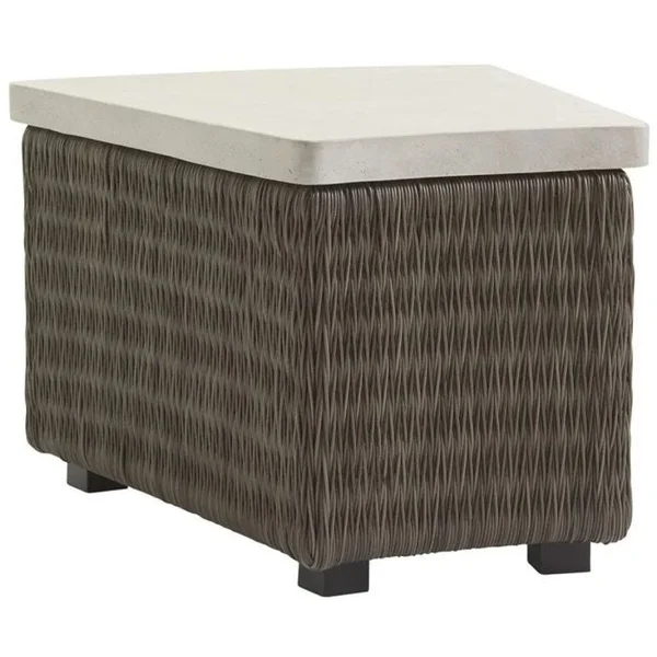 Cypress Point Wedge Table w/ Weatherstone Top