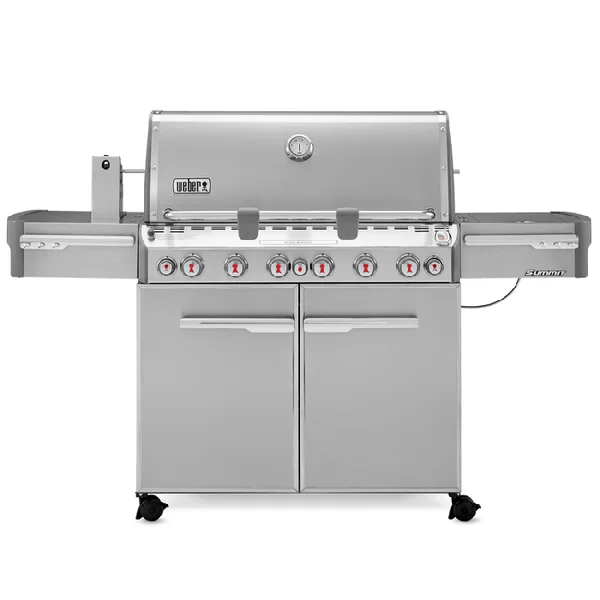 Weber Summit S-670 Propane Gas Grill - Stainless Steel