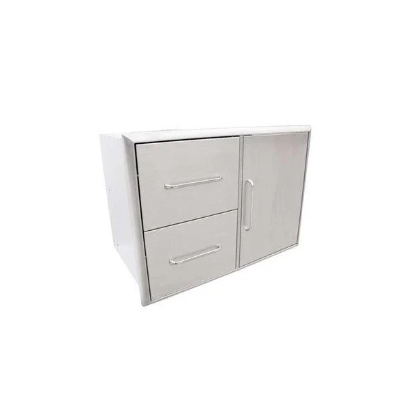 Double Drawer and Door Combo
