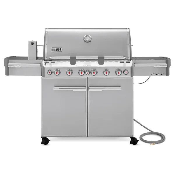 Weber Summit S-670 Natural Gas Grill - Stainless Steel