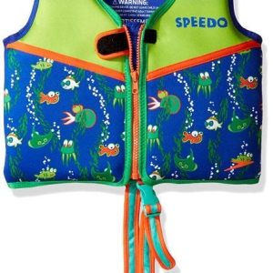 UV 50+ Printed Swim Vest - Sapphire Blue