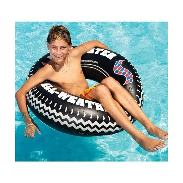 30" Monster Tire Ring Inflatable Pool Float