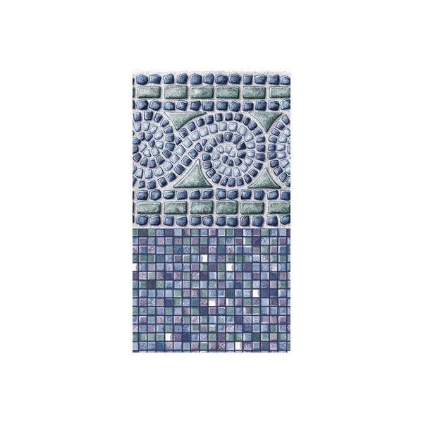 18’ x 33’ x 52" Perma 25 Portifino Print - Oval - J-Hook/Beaded