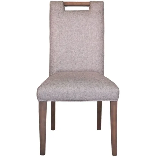 Nora Tall Upholstered Dining Chair with Handle Top