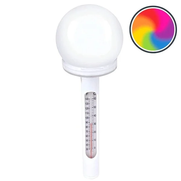 Color Changing Solar Floating Thermometer