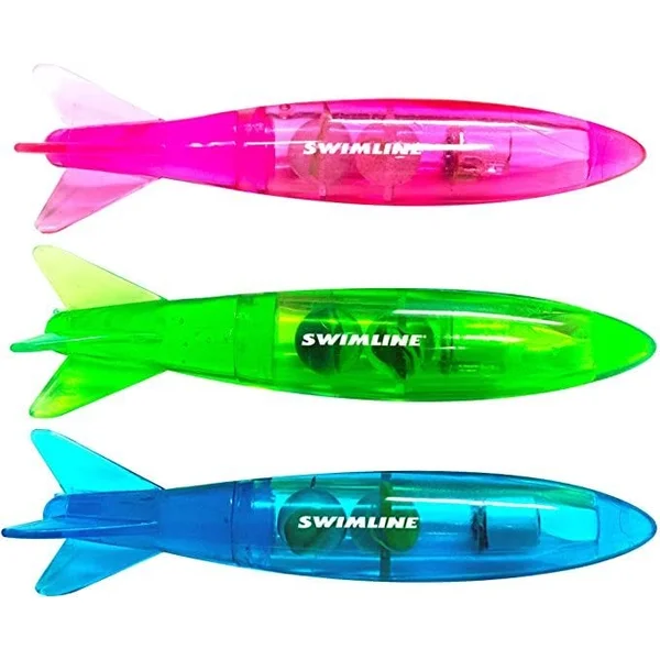 Light Up Dive Torpedoes - 3-Pack