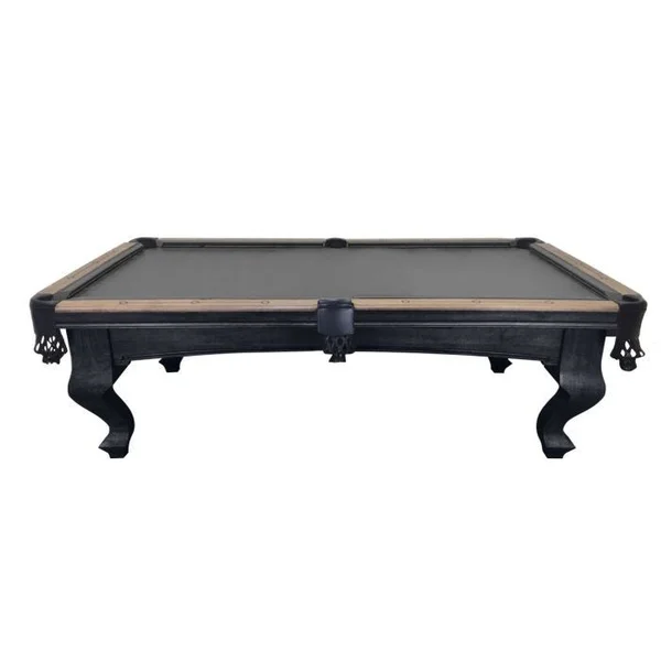 Teton 8’ Pool Table Black Tumbleweed