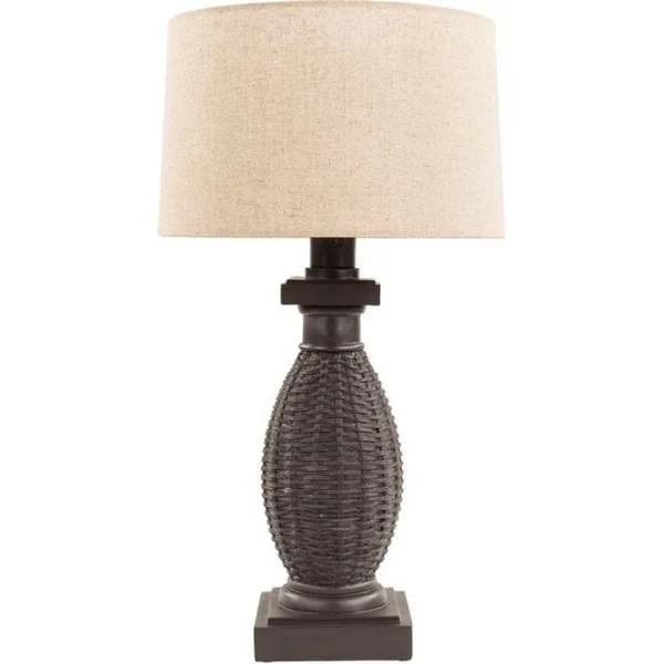 Konani Outdoor Table Lamp - Natural Linen