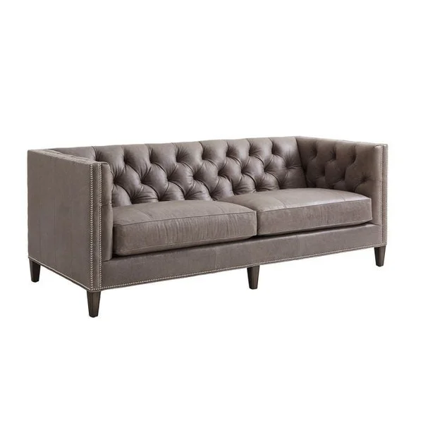 Camille Leather Sofa