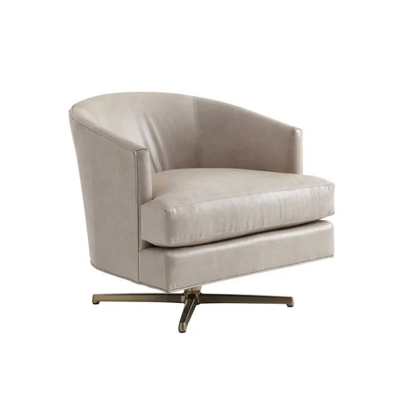 Graves Leather Swivel Chair