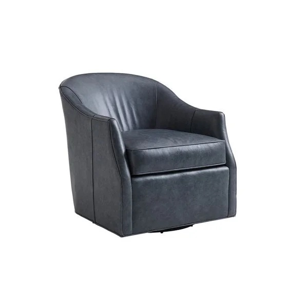Escala Leather Swivel Chair