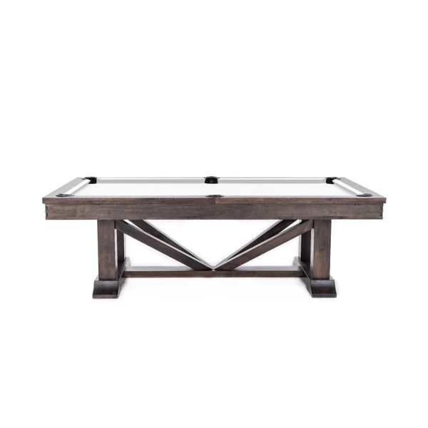 Lucas 8’ Chestnut Birch Pool Table