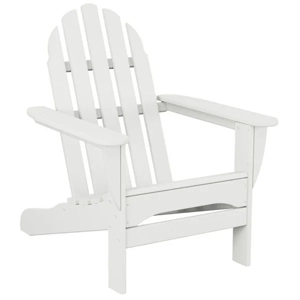 Classic Adirondack Chair - White