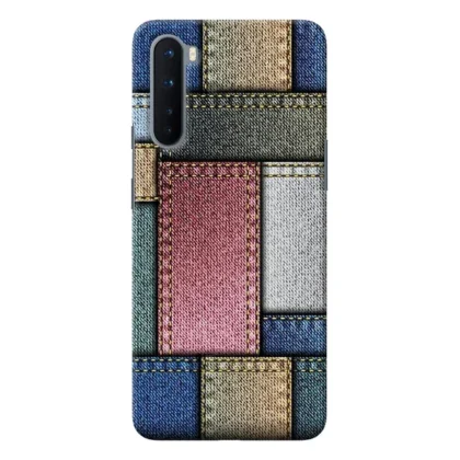 Multicolor Jeans Oneplus Nord Back Cover