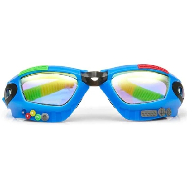 Blue Game Controller Goggles