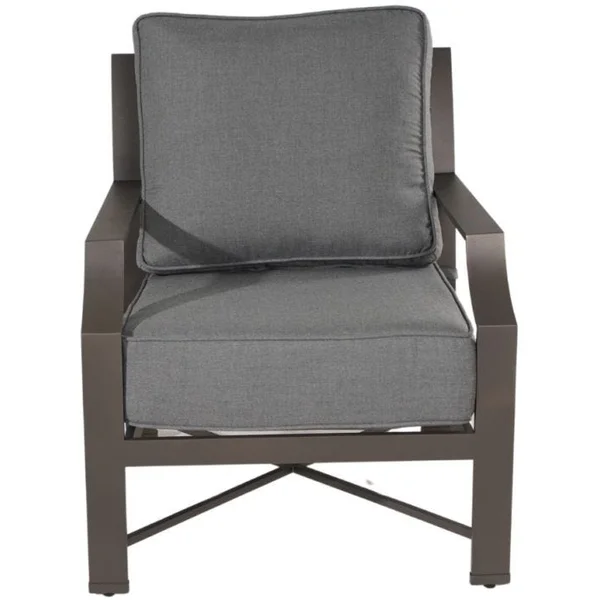 Pasadena Lounge Chair - Coffee/Taupe