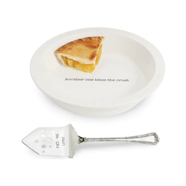 Ceramic Pie Plate & Server Set