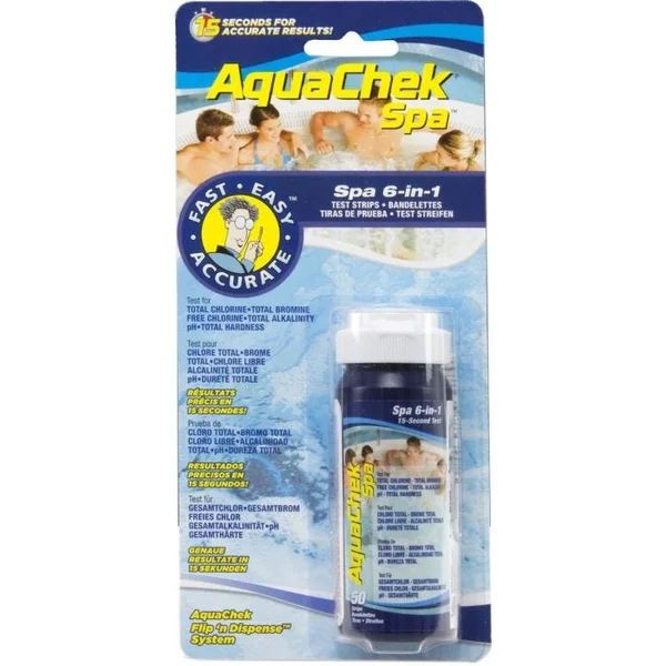 AquaChek Spa 6-in-1 Water Test Strips