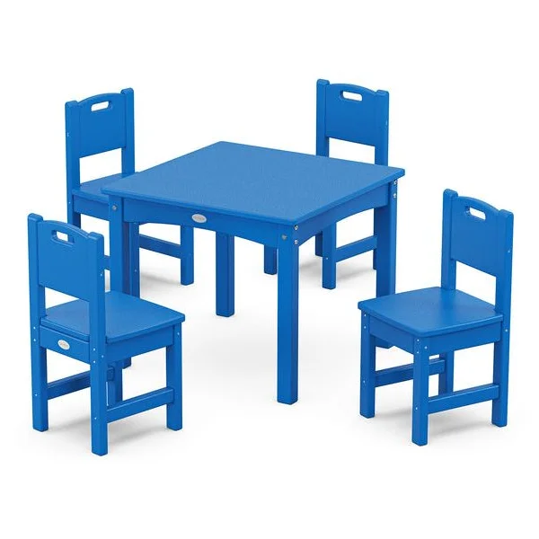 Toddler 5-Piece Dining Set - Pacific Blue