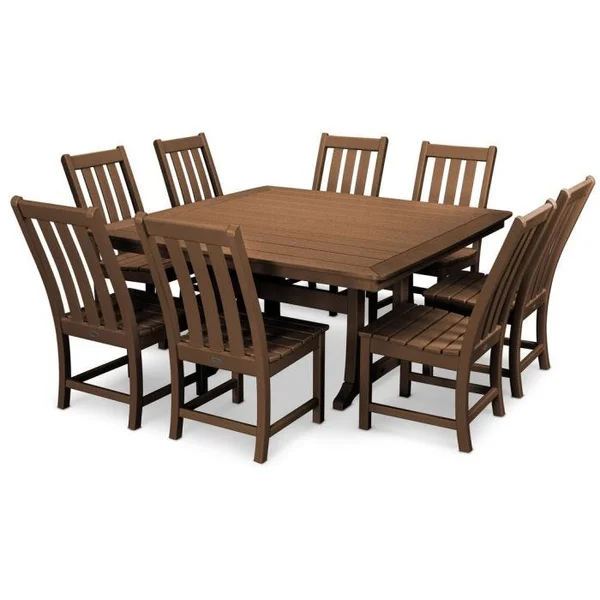 Vineyard 9-Piece Dining Set - Teak